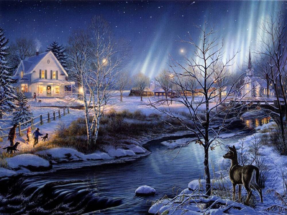 Season-(Winter-Snow-ฤดูหนาว-หิมะตก)HD-Wallpapers-Backgrounds ภาพพื้นหลัง พักหน้าจอ No.43