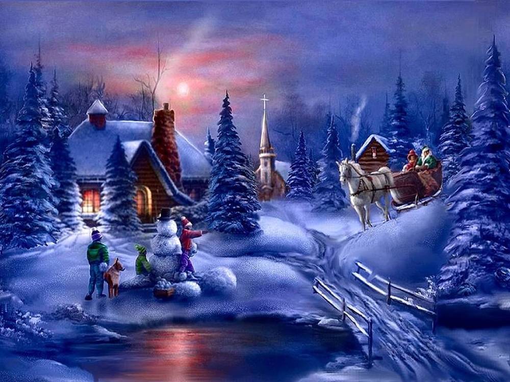 Season-(Winter-Snow-ฤดูหนาว-หิมะตก)HD-Wallpapers-Backgrounds ภาพพื้นหลัง พักหน้าจอ No.43