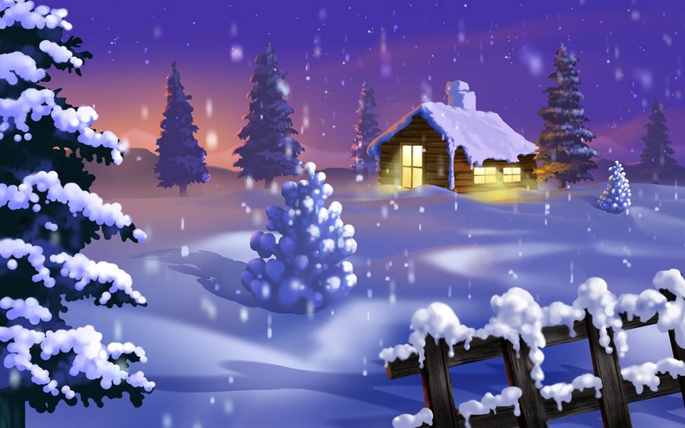 Season-(Winter-Snow-ฤดูหนาว-หิมะตก)HD-Wallpapers-Backgrounds ภาพพื้นหลัง พักหน้าจอ No.44