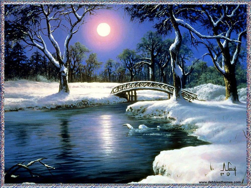 Season-(Winter-Snow-ฤดูหนาว-หิมะตก)HD-Wallpapers-Backgrounds ภาพพื้นหลัง พักหน้าจอ No.45
