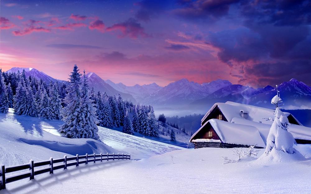 Season-(Winter-Snow-ฤดูหนาว-หิมะตก)HD-Wallpapers-Backgrounds ภาพพื้นหลัง พักหน้าจอ No.49