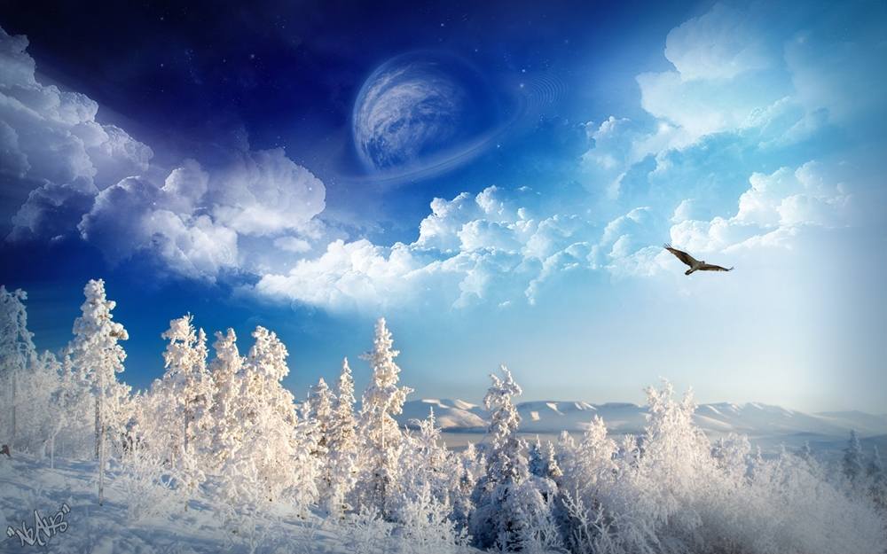 Season-(Winter-Snow-ฤดูหนาว-หิมะตก)HD-Wallpapers-Backgrounds ภาพพื้นหลัง พักหน้าจอ No.52