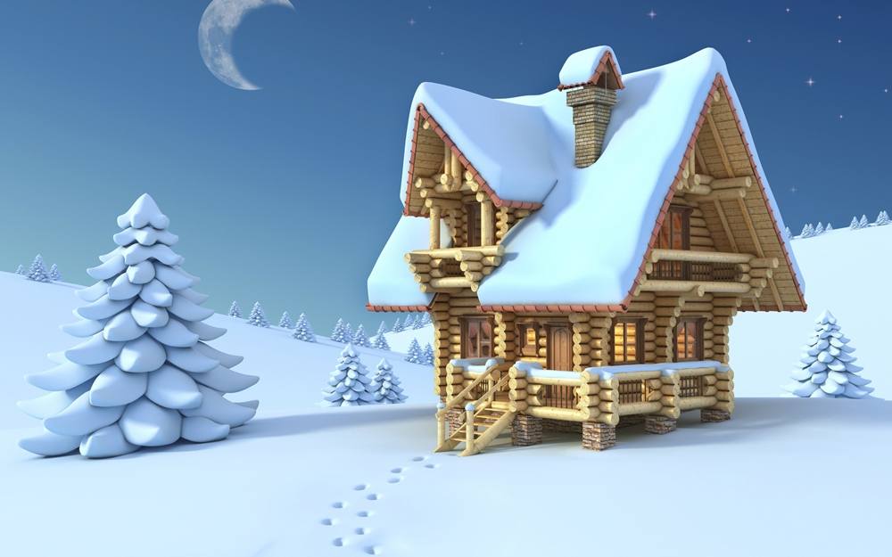 Season-(Winter-Snow-ฤดูหนาว-หิมะตก)HD-Wallpapers-Backgrounds ภาพพื้นหลัง พักหน้าจอ No.53