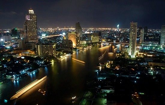 Bangkok-At-Night-Thailand -HD-Wallpapers-Backgrounds ภาพพื้นหลัง พักหน้าจอ No.5