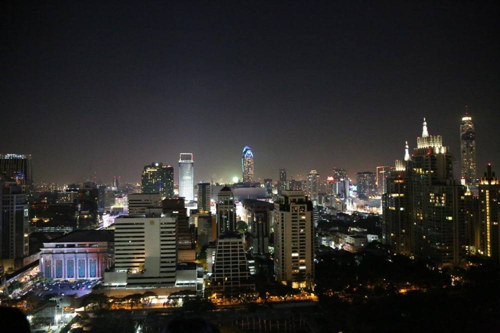 Bangkok-At-Night-Thailand -HD-Wallpapers-Backgrounds ภาพพื้นหลัง พักหน้าจอ No.5