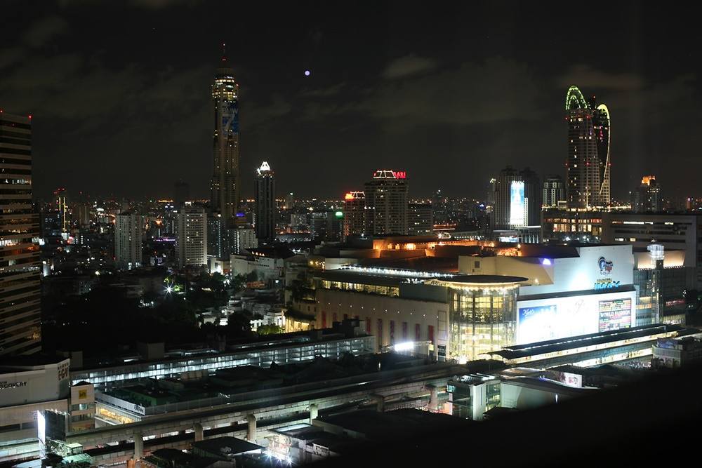 Bangkok-At-Night-Thailand -HD-Wallpapers-Backgrounds ภาพพื้นหลัง พักหน้าจอ No.6