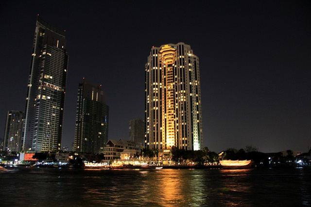 Bangkok-At-Night-Thailand -HD-Wallpapers-Backgrounds ภาพพื้นหลัง พักหน้าจอ No.7