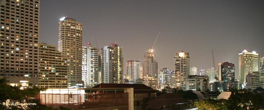 Bangkok-At-Night-Thailand -HD-Wallpapers-Backgrounds ภาพพื้นหลัง พักหน้าจอ No.7