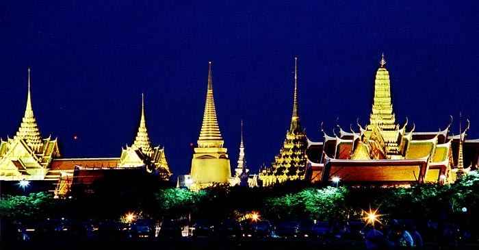 Bangkok-Night & Skyline-Thailand -HD-Wallpapers-Backgrounds ภาพพื้นหลัง พักหน้าจอ No.8