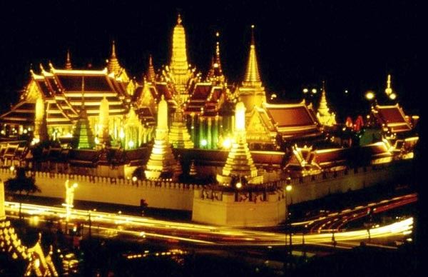 Bangkok-Night & Skyline-Thailand -HD-Wallpapers-Backgrounds ภาพพื้นหลัง พักหน้าจอ No.8