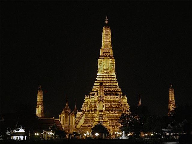 Bangkok-Night & Skyline-Thailand -HD-Wallpapers-Backgrounds ภาพพื้นหลัง พักหน้าจอ No.8