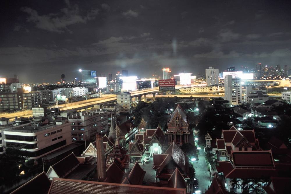 Bangkok-Night & Skyline-Thailand -HD-Wallpapers-Backgrounds ภาพพื้นหลัง พักหน้าจอ No.8