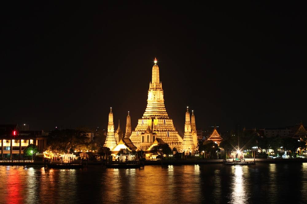 Bangkok-Night & Skyline-Thailand -HD-Wallpapers-Backgrounds ภาพพื้นหลัง พักหน้าจอ No.8
