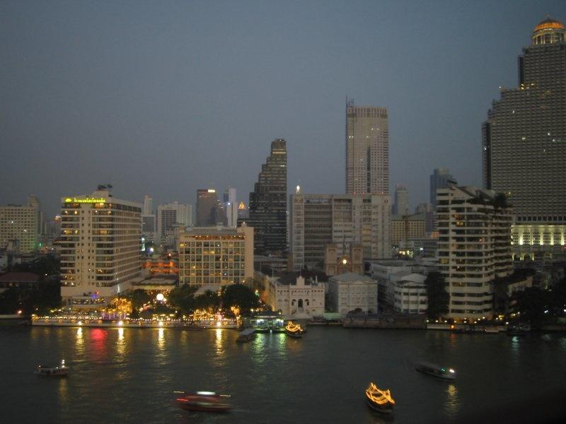 Bangkok-Night & Skyline-Thailand -HD-Wallpapers-Backgrounds ภาพพื้นหลัง พักหน้าจอ No.8