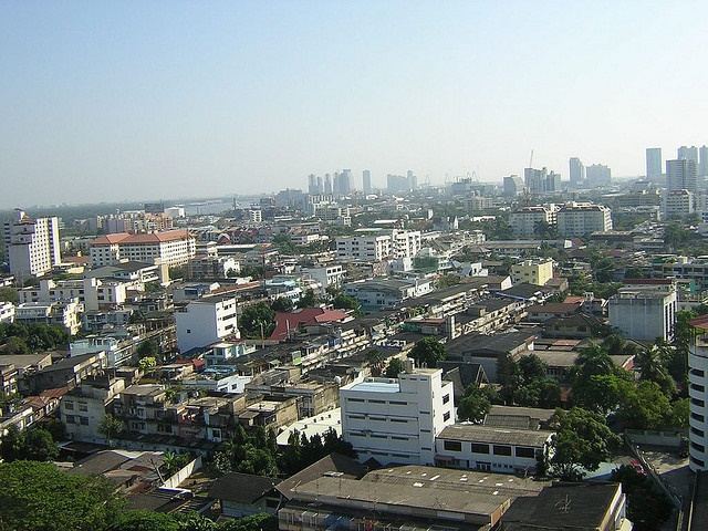 Bangkok - Skyline-Thailand -HD-Wallpapers-Backgrounds ภาพพื้นหลัง พักหน้าจอ No.9