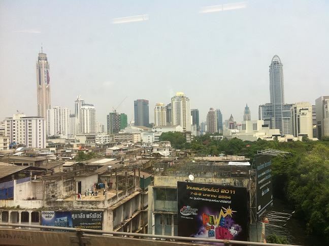 Bangkok - Skyline-Thailand -HD-Wallpapers-Backgrounds ภาพพื้นหลัง พักหน้าจอ No.9