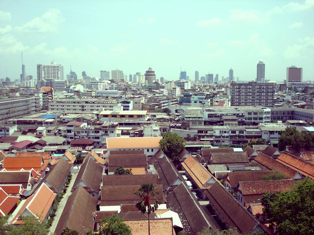 Bangkok - Skyline-Thailand -HD-Wallpapers-Backgrounds ภาพพื้นหลัง พักหน้าจอ No.9