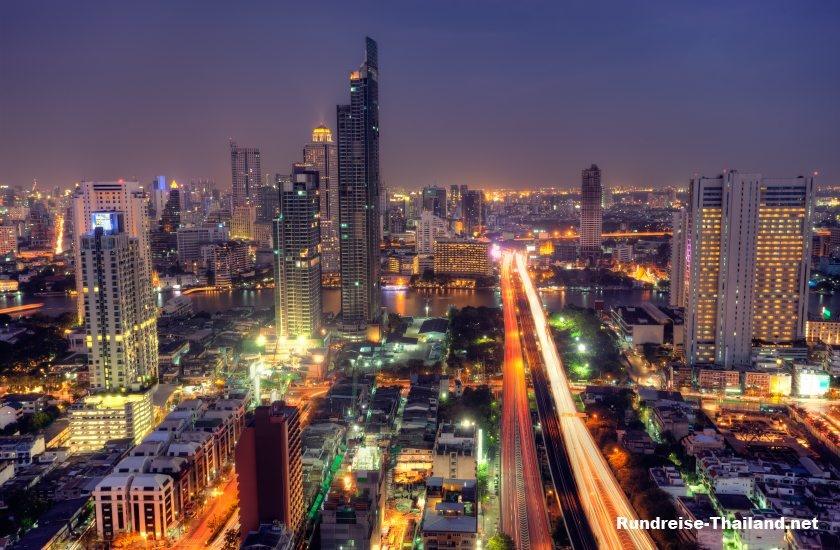 Bangkok - Skyline-Thailand -HD-Wallpapers-Backgrounds ภาพพื้นหลัง พักหน้าจอ No.9