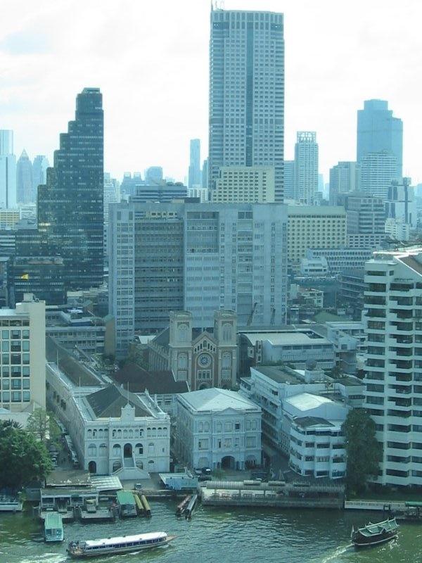 Bangkok - Skyline-Thailand -HD-Wallpapers-Backgrounds ภาพพื้นหลัง พักหน้าจอ No.9