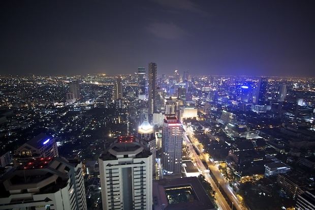 Bangkok - Skyline-Thailand -HD-Wallpapers-Backgrounds ภาพพื้นหลัง พักหน้าจอ No.10