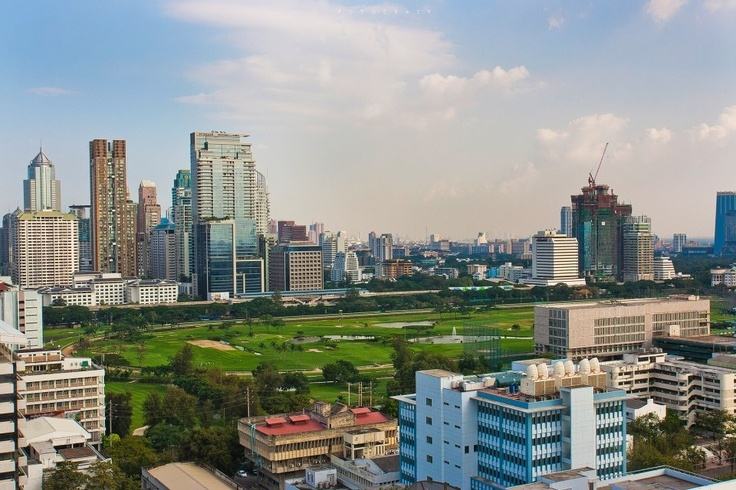 Bangkok - Skyline-Thailand -HD-Wallpapers-Backgrounds ภาพพื้นหลัง พักหน้าจอ No.10