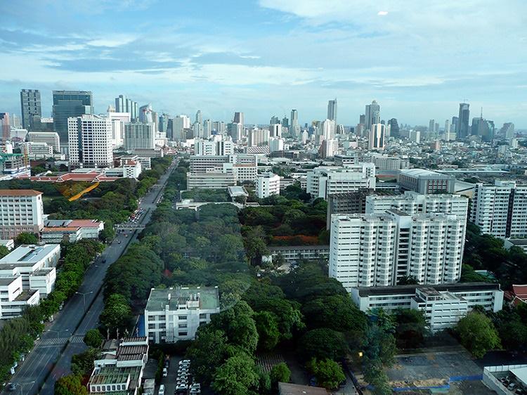 Bangkok - Skyline-Thailand -HD-Wallpapers-Backgrounds ภาพพื้นหลัง พักหน้าจอ No.10