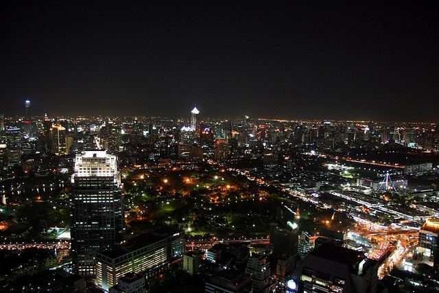 Bangkok - Skyline-Thailand -HD-Wallpapers-Backgrounds ภาพพื้นหลัง พักหน้าจอ No.11