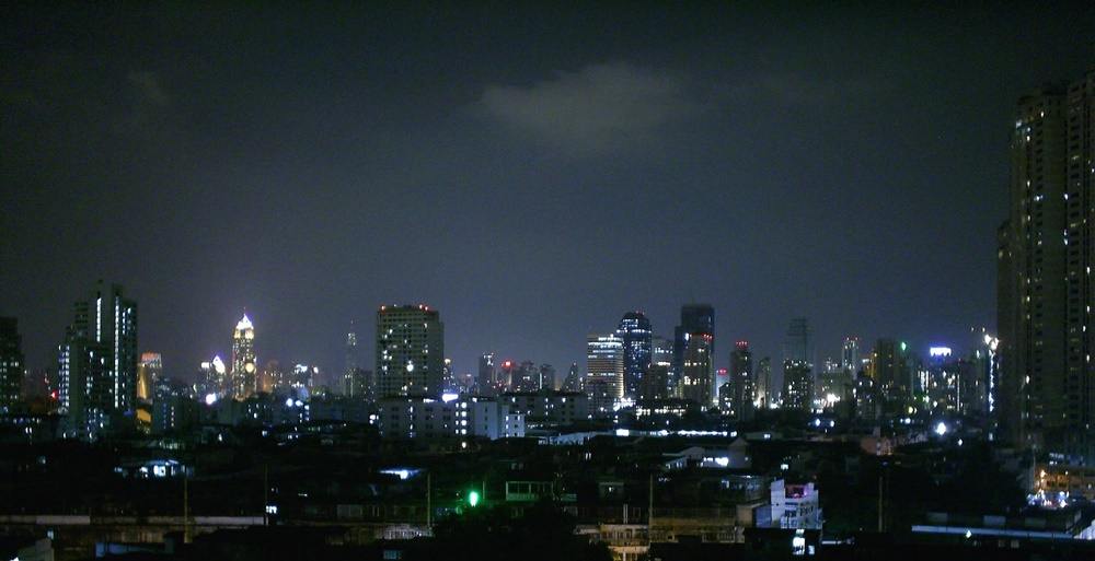 Bangkok - Skyline-Thailand -HD-Wallpapers-Backgrounds ภาพพื้นหลัง พักหน้าจอ No.11