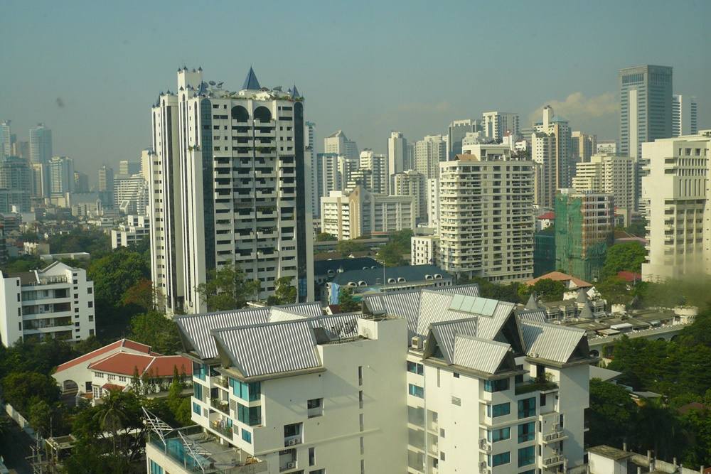 Bangkok - Skyline-Thailand -HD-Wallpapers-Backgrounds ภาพพื้นหลัง พักหน้าจอ No.11