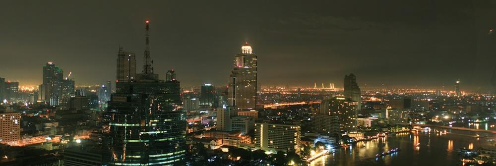 Bangkok - Skyline-Thailand -HD-Wallpapers-Backgrounds ภาพพื้นหลัง พักหน้าจอ No.11