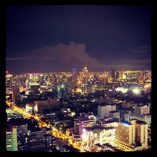 Bangkok - Skyline-Thailand -HD-Wallpapers-Backgrounds ภาพพื้นหลัง พักหน้าจอ No.11