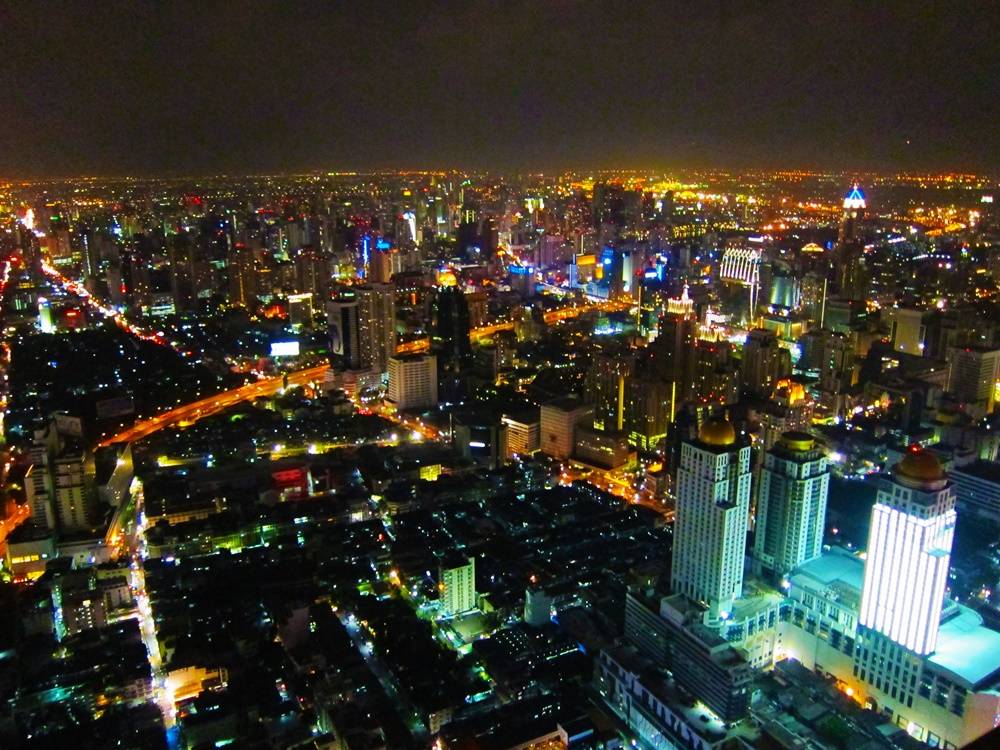 Bangkok - Skyline-Thailand -HD-Wallpapers-Backgrounds ภาพพื้นหลัง พักหน้าจอ No.11