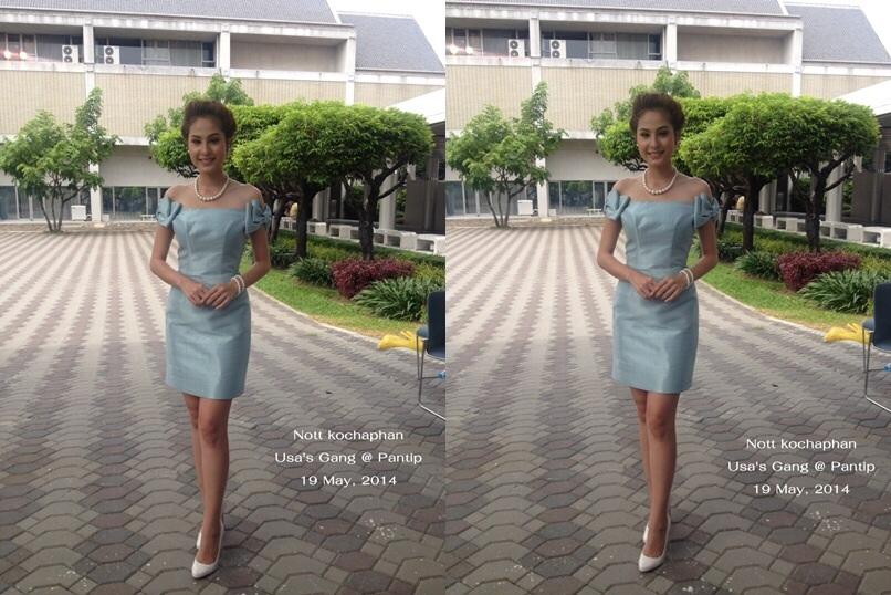 ขวัญ อุษามณี & เกรซ กาญจน์เกล้า @พิธีบวงสรวง ละครเวที เฉลิมพระเกียรติ์พระราชินี เรื่อง "ในสวนฝัน"