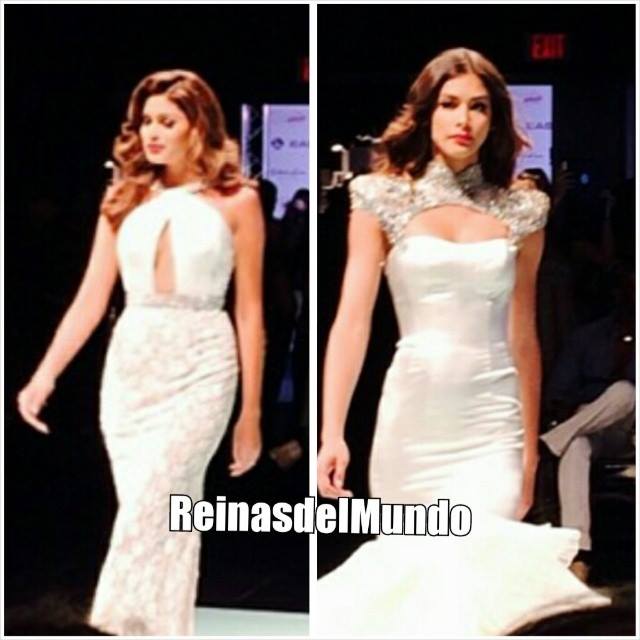 ตัวแม่ เวเน Molly-Dayana walk the runway for Sherri Hill.