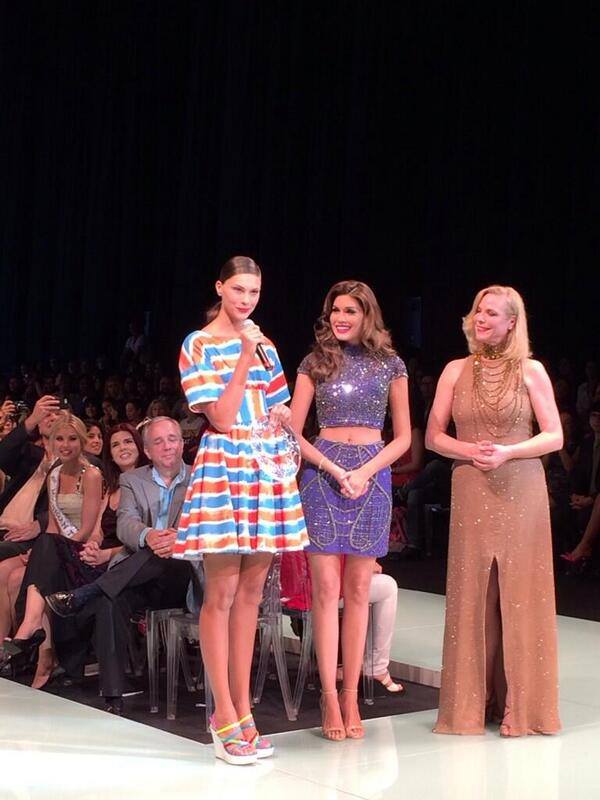 นางงามจักรวาล 2013 Miami & Sherri Hill 2014