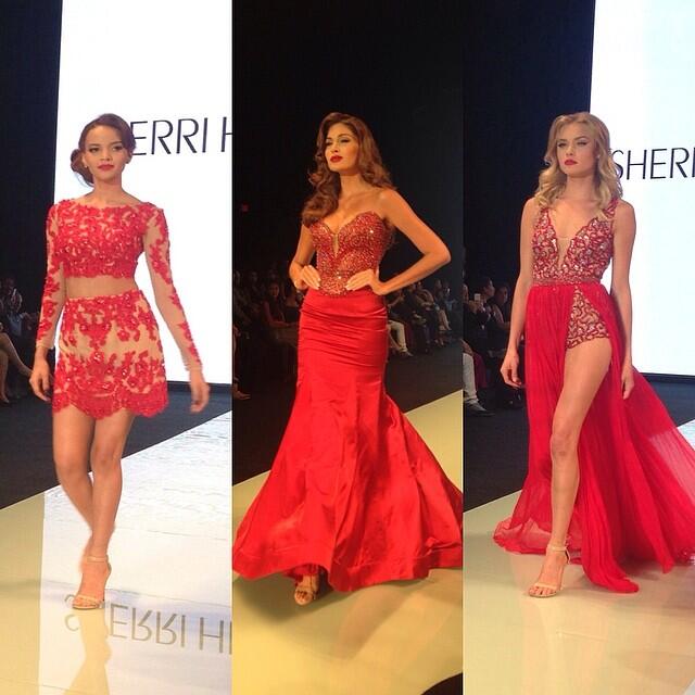 นางงามจักรวาล 2013 Miami & Sherri Hill 2014