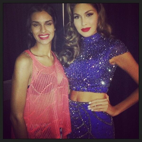 นางงามจักรวาล 2013 Miami & Sherri Hill 2014