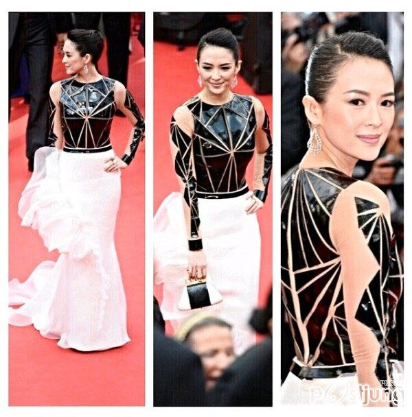 ซุปเปอร์สตาร์ อันดับ 1 ของ เอเชีย zhang ziyi เจิดจรัศ ในเทศกาลหนังเมืองคานส์