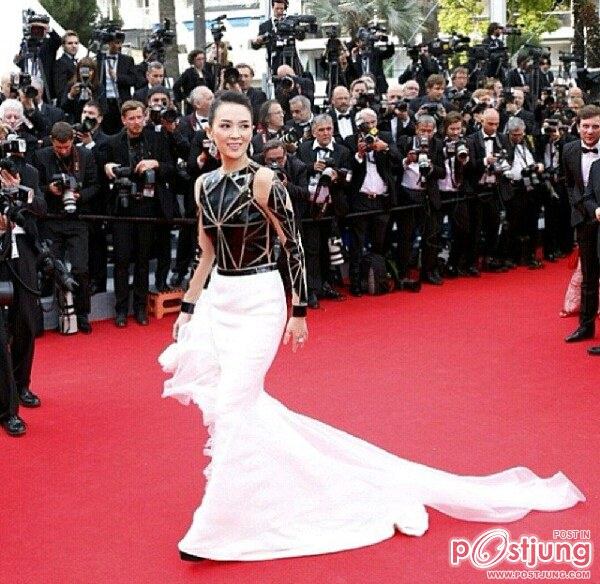 ซุปเปอร์สตาร์ อันดับ 1 ของ เอเชีย zhang ziyi เจิดจรัศ ในเทศกาลหนังเมืองคานส์