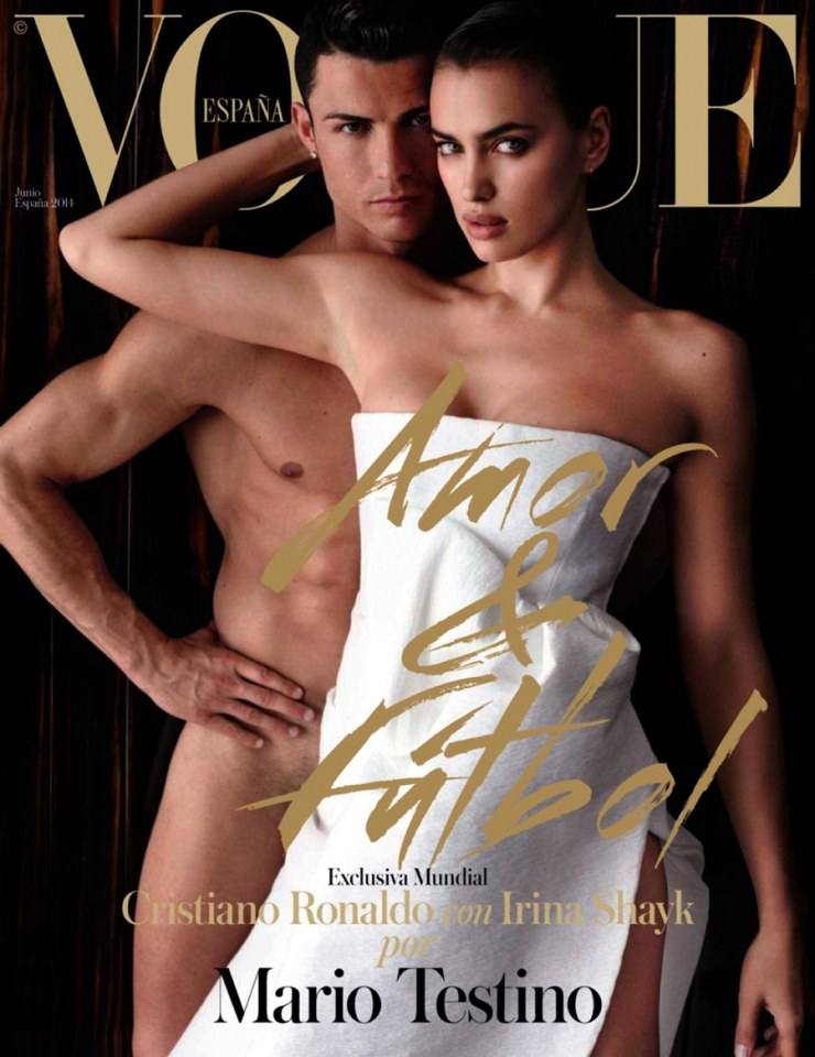 Cristiano Ronaldo & Irina Shayk @ Vogue Espa&ntilde;a June 2014
