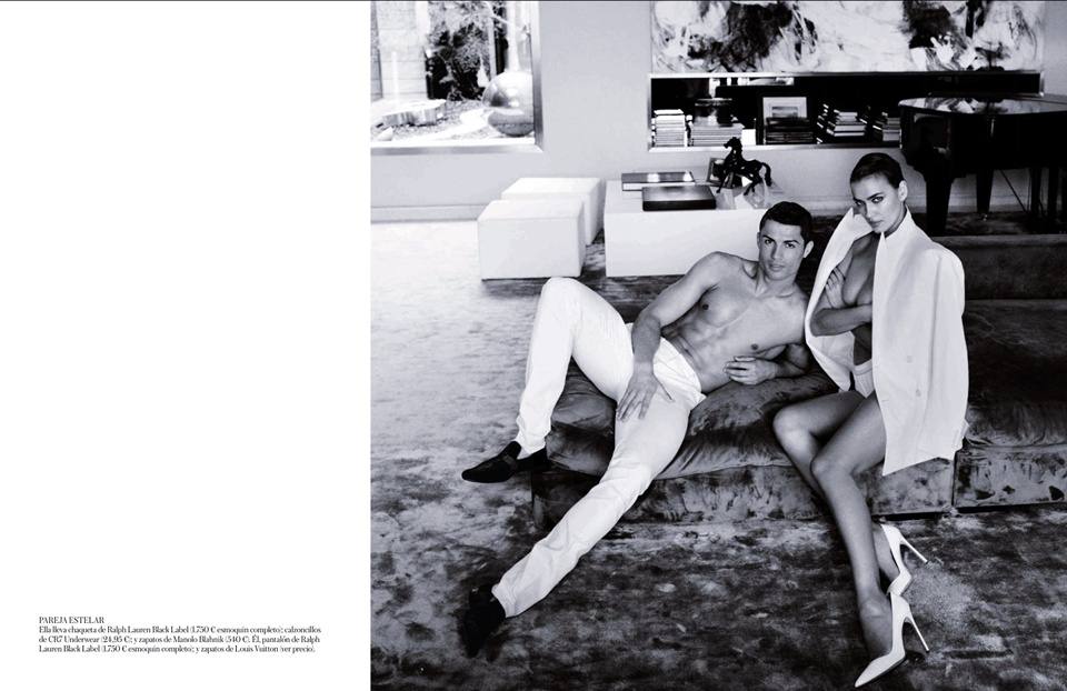 Cristiano Ronaldo & Irina Shayk @ Vogue Espa&ntilde;a June 2014
