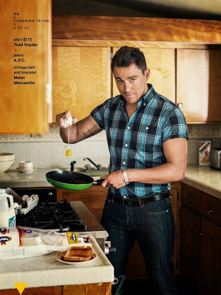 Channing Tatum @ GQ US June 2014