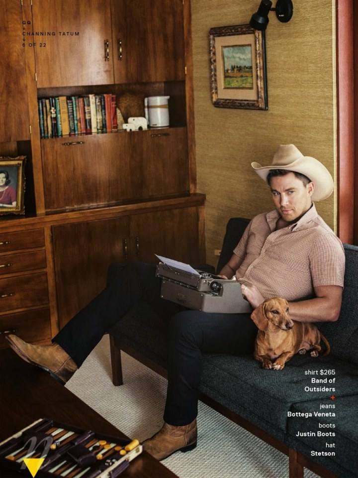 Channing Tatum @ GQ US June 2014
