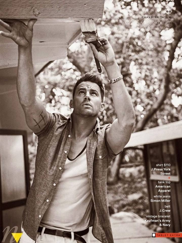 Channing Tatum @ GQ US June 2014