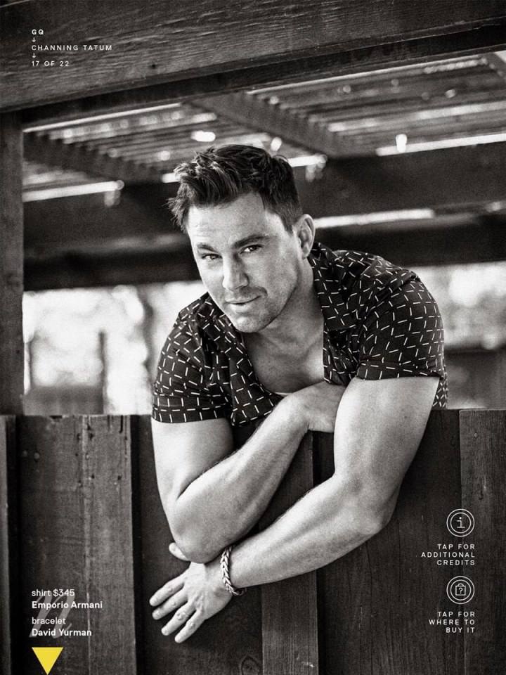 Channing Tatum @ GQ US June 2014