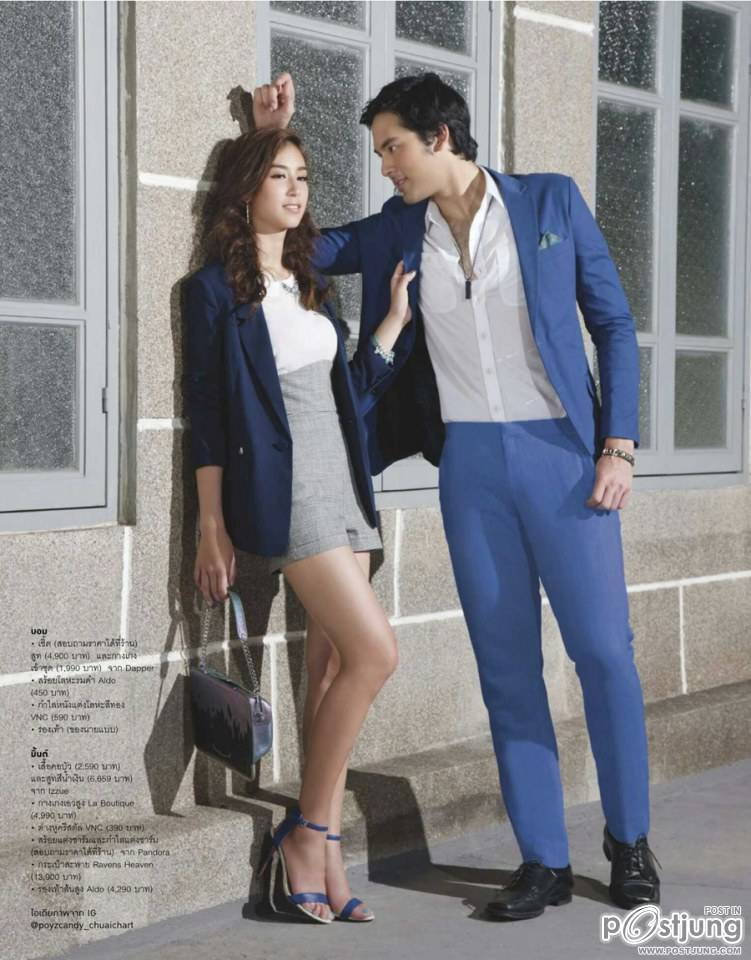 บอม ธนิน & มิ้นต์ ชาลิดา @ LEMONADE vol.4 no.77 May 2014