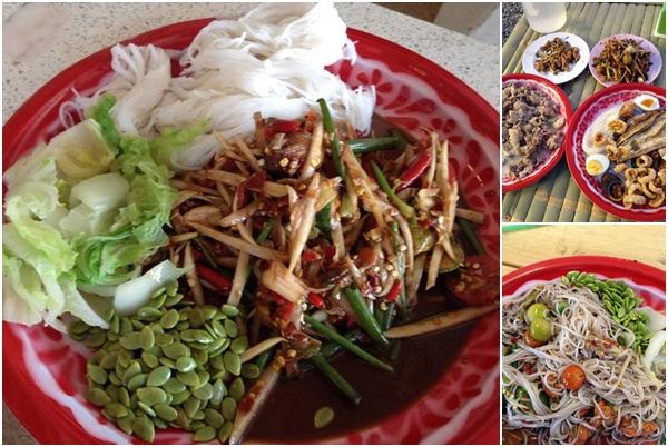 ส้มตำถาด