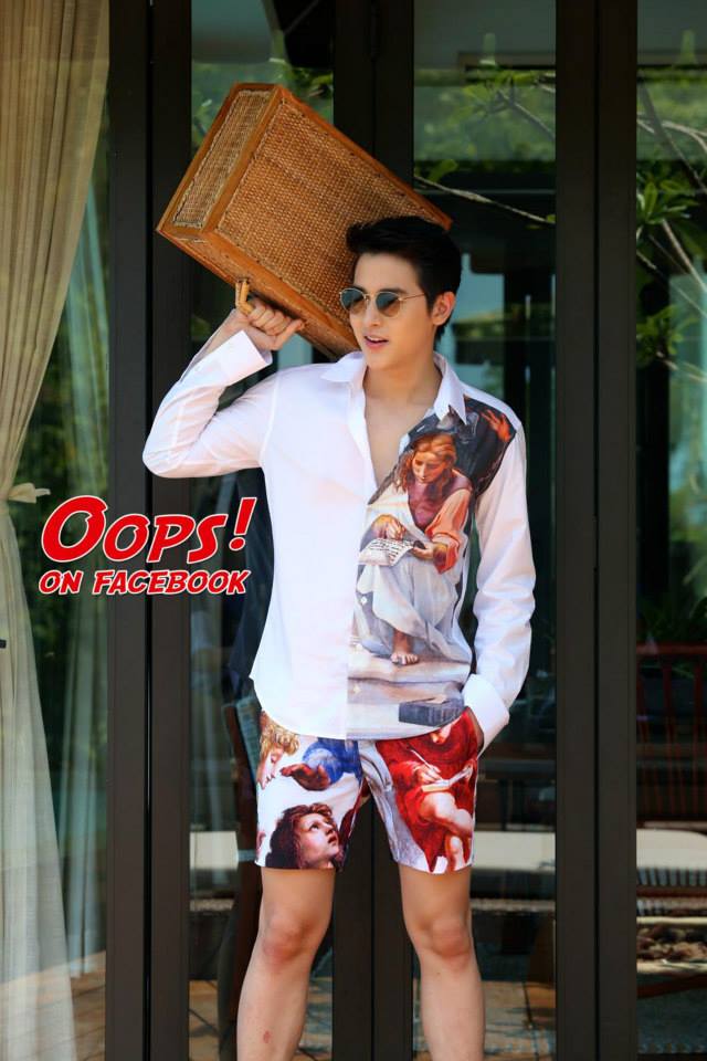 เจมส์ จิรายุ & ใหม่-ดาวิกา โฮร์เน่ @ OOPS! vol.10 no.228 April 2014