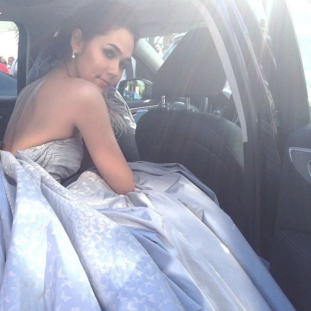 ชมพู่ อารยา วันที่2 จ้า เดินแบบ เมือง #cannes
