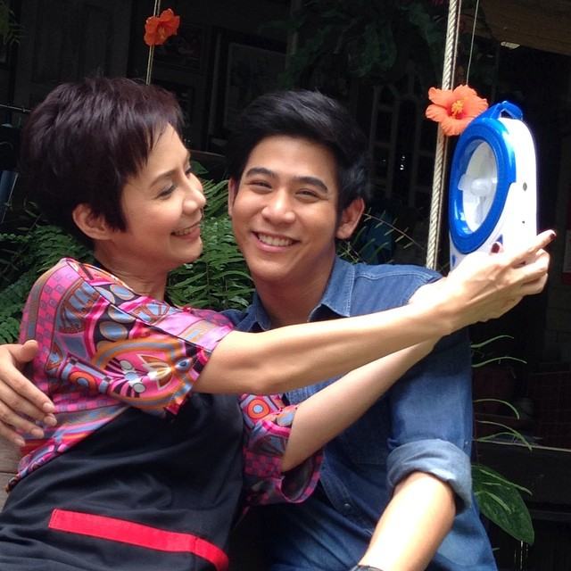 พอร์ช + ใบเฟิร์น เบื้องหลัง กองละคร คุณผีที่รัก